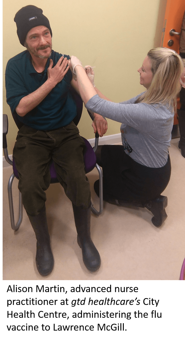 Breakfast boost for the homeless